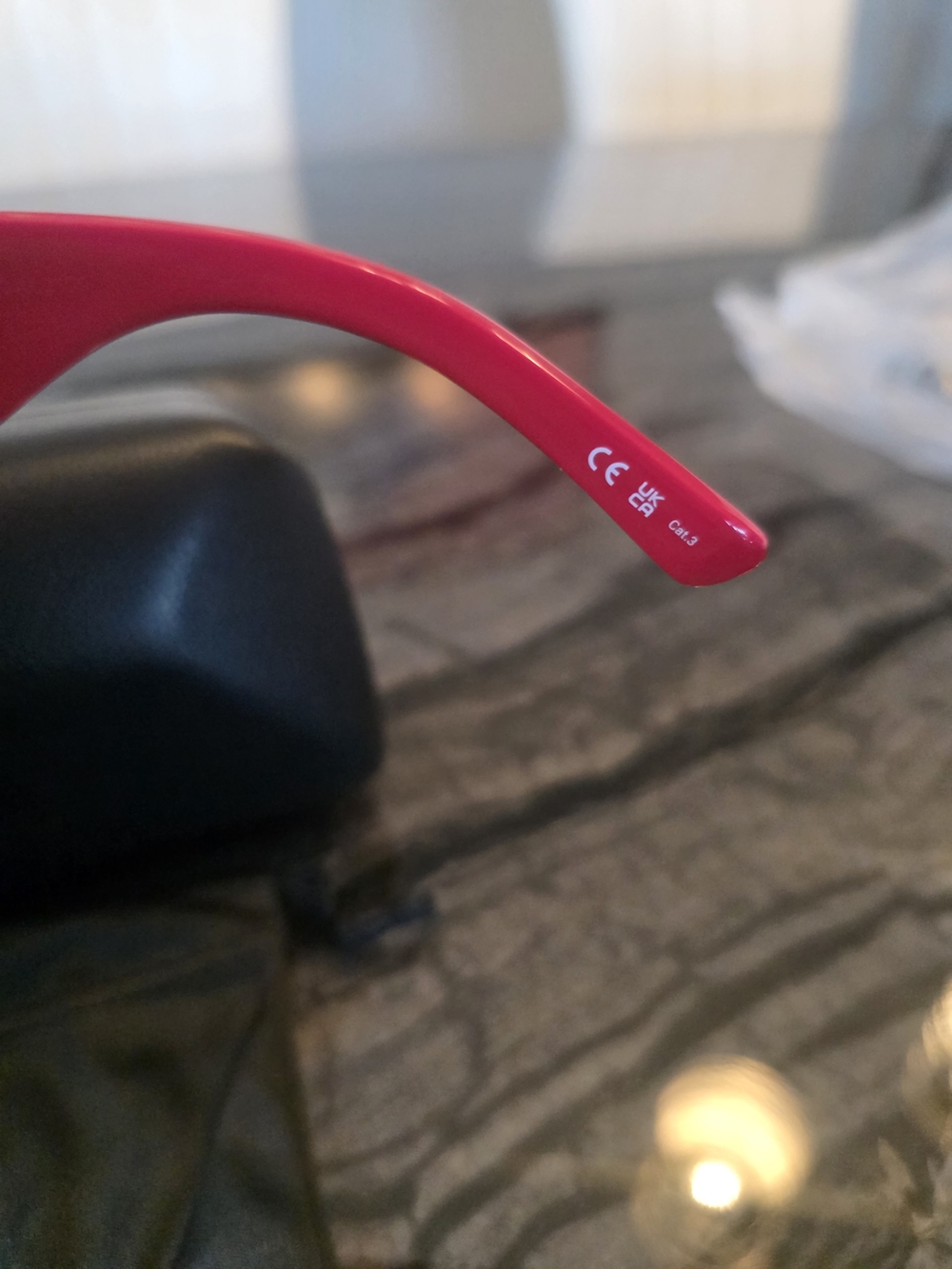 NWT AUTHENTIC Balenciaga BB0258S Bold Logo Sunglasses in Red - Picture 7 of 16